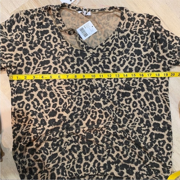 LNA torn effect animal leopard print sweater NEW - Picture 2 of 6